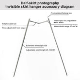 Invisible Skirt Photography Hanger
